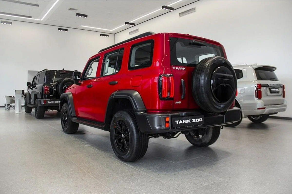 Стала известна статистика продаж китайских внедорожников Tank в России. Источник иллюстрации - auto.ru