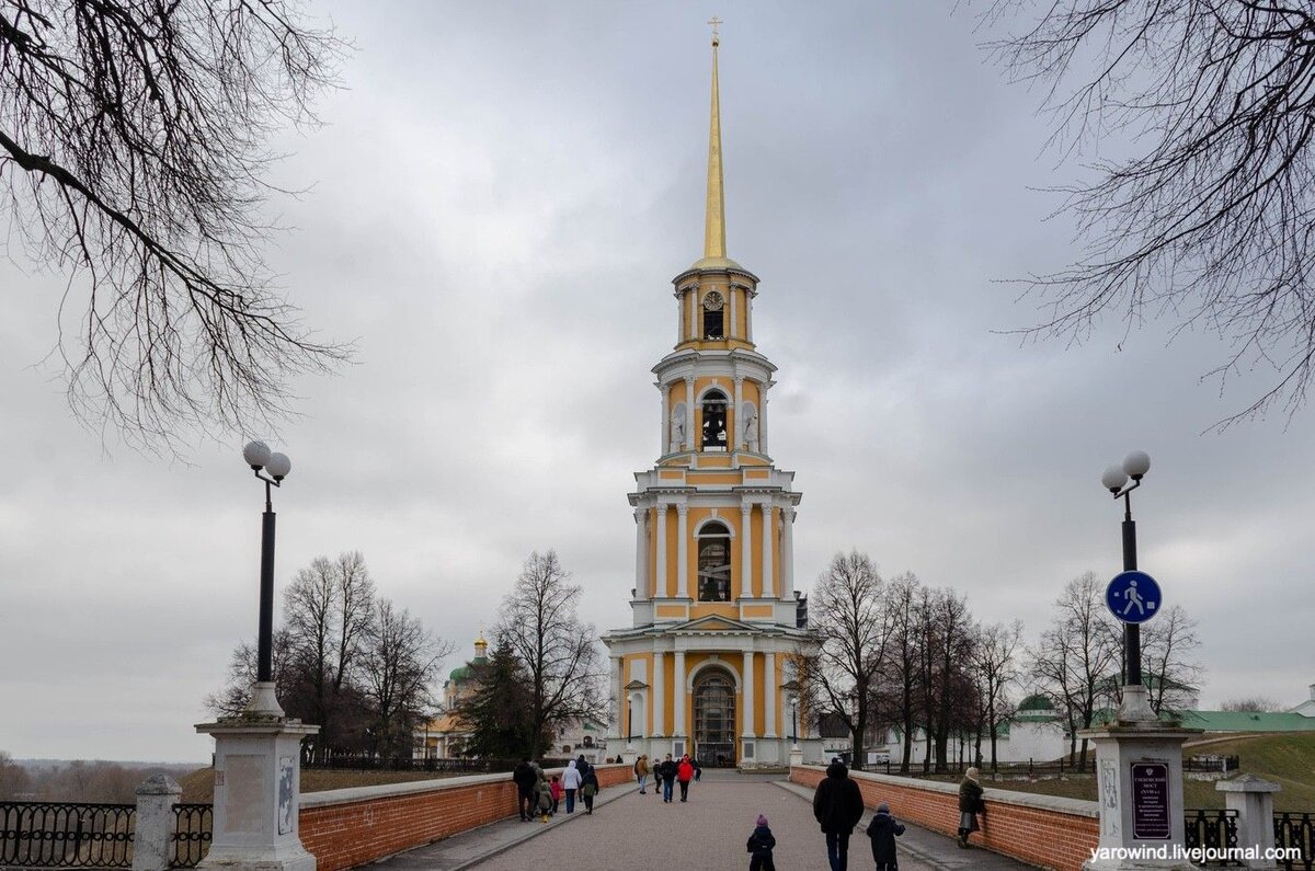 Колокольня рязанского Кремля