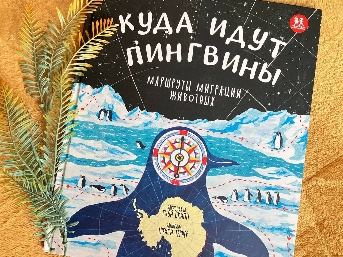 Миграция пингвинов карта