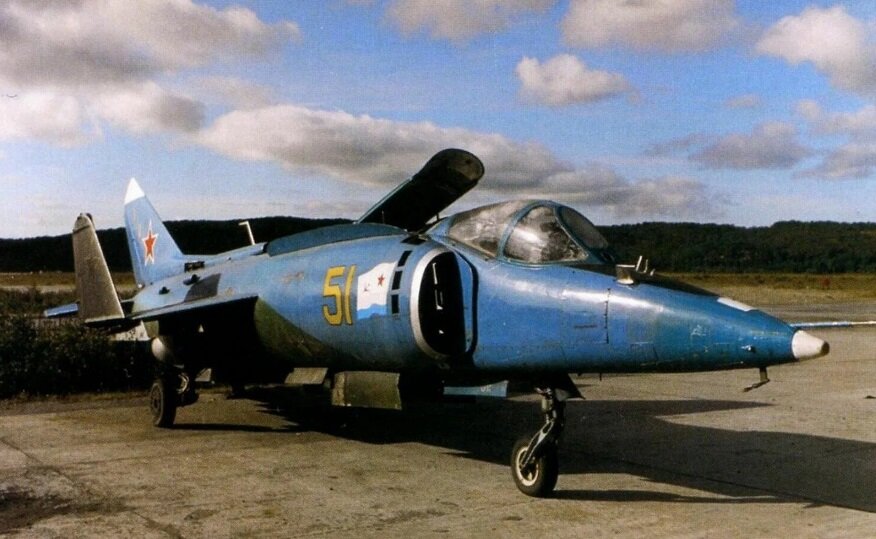 Настоящий штурмовик Як-38. Фото из открытых источников