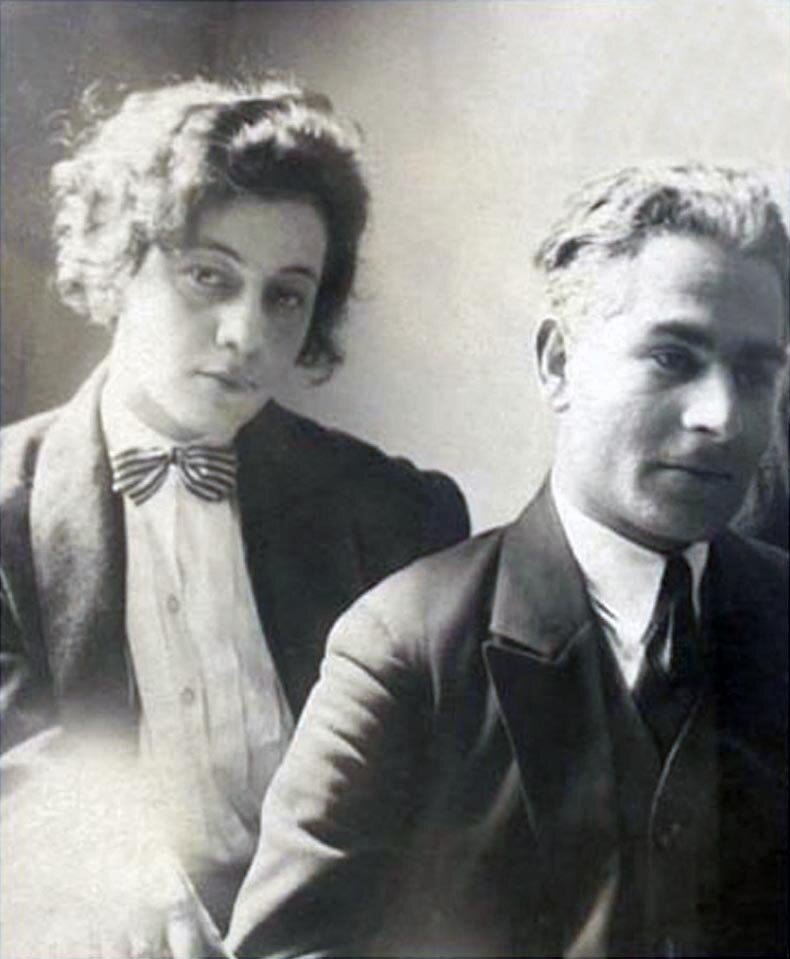 С Ладо Гудиашвили, 1925 год.