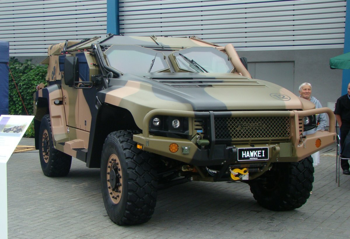    Бронемашина Hawkei.
