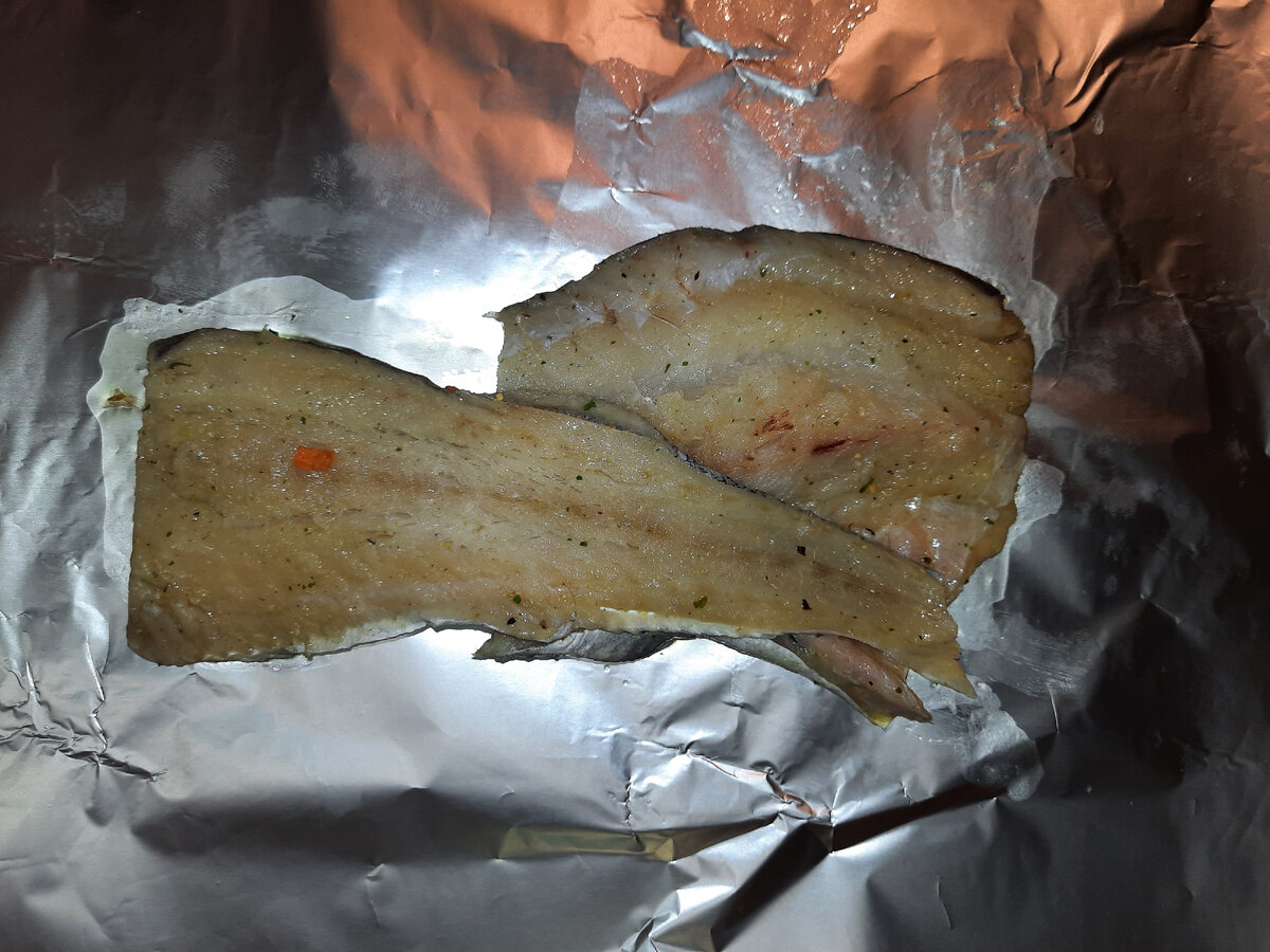 Порционные куски филе рыбы