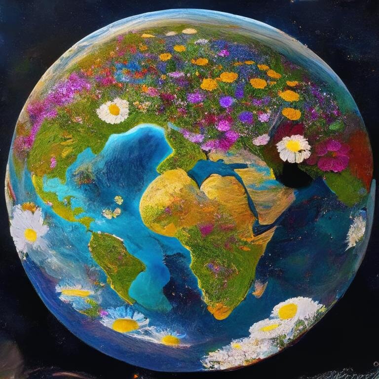 Земля даёт нам океан любви! А получает крохи.