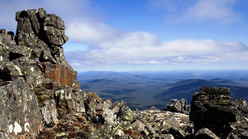 Горы на Урале Свердловск