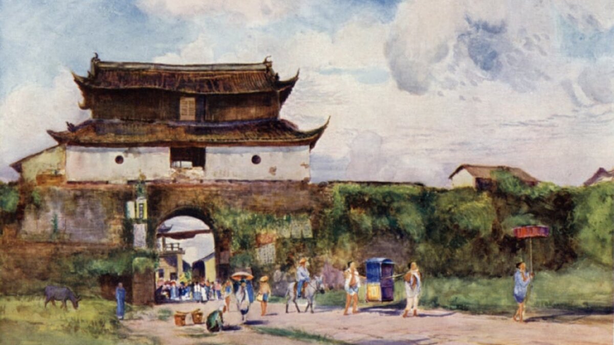 Thomas Hodgson Liddell, Ганчжоу, Северные ворота