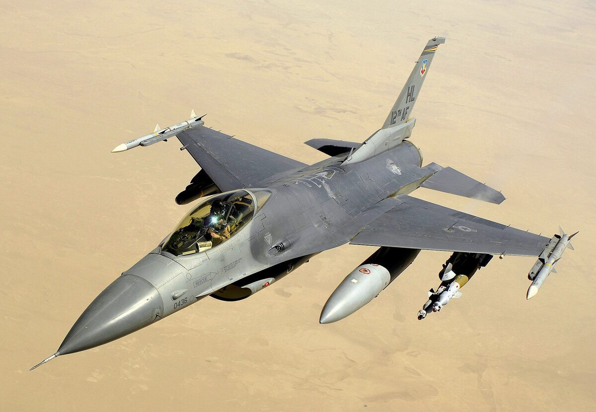 F-16 «блок 40» ВВС США, 2008 год. Фото: wikimedia