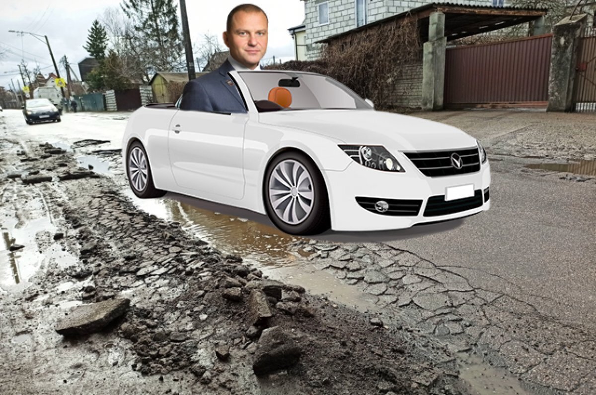    Мэр Оренбурга заплатит 20 000 рублей «убитые» дороги и свое бездействие