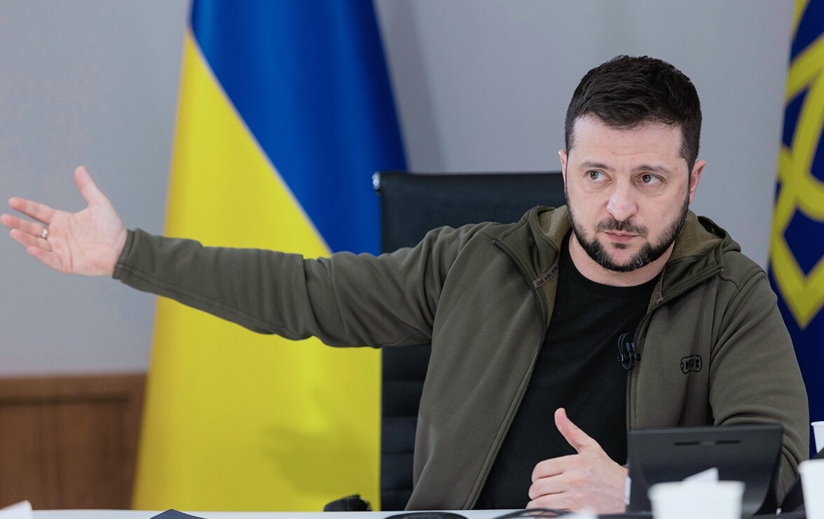 Из открытых источников в интернете. Президент Украины В.Зеленский.