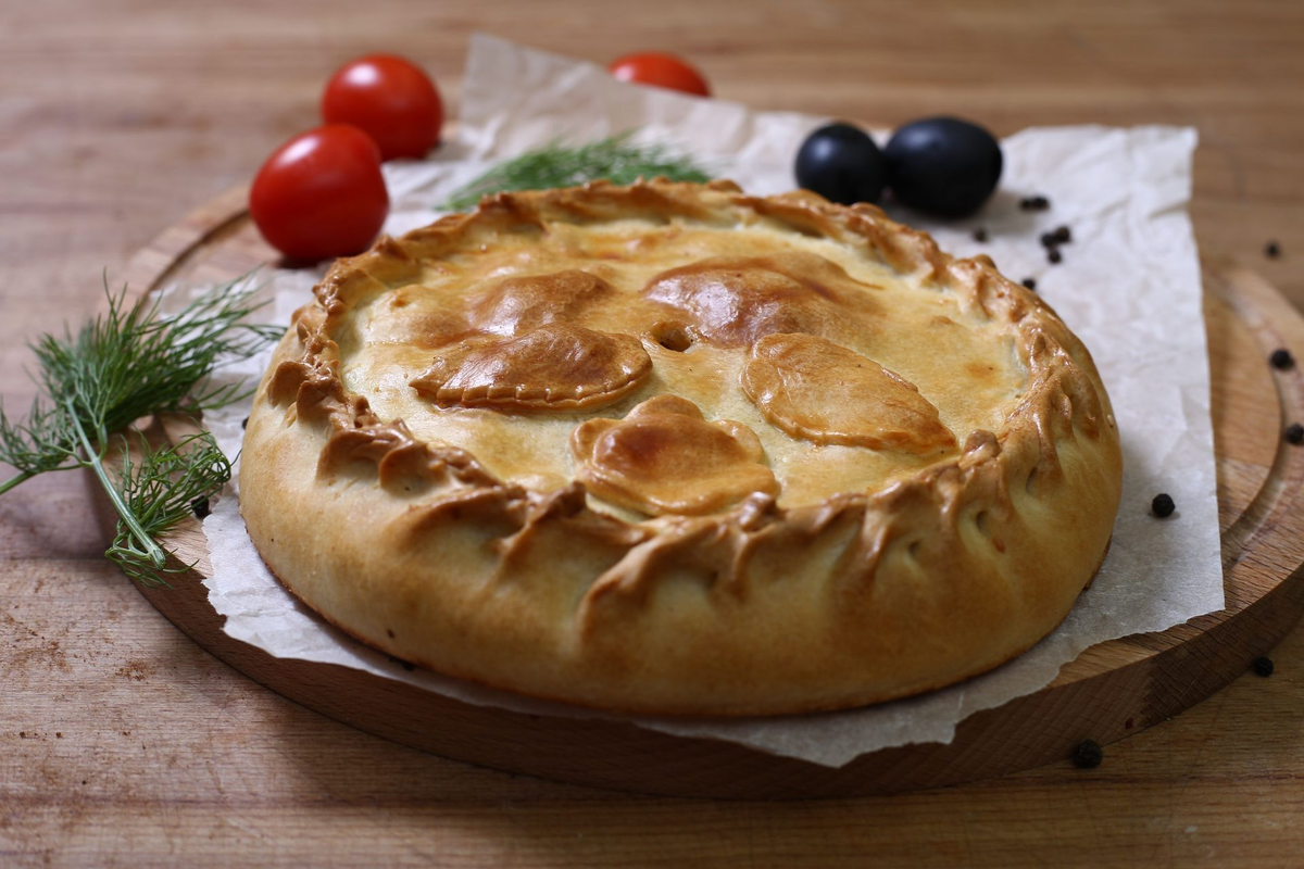 Красивый курник