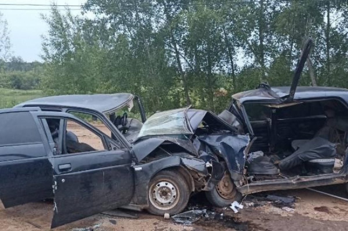   В ночном ДТП в Пермском крае пострадали 2 взрослых и 4 ребёнка
