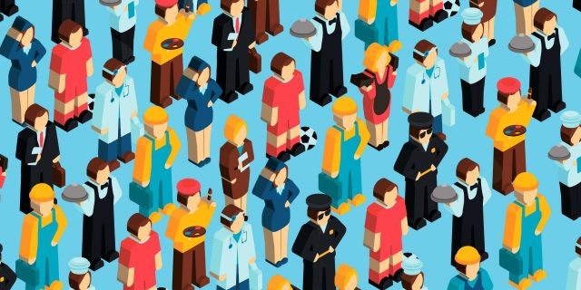 «Чем вы занимаетесь?» — это один из первых вопросов, которые мы задаём людям при знакомстве. Считается, что работа человека может многое рассказать о нём самом. Однако гораздо больше о человеке можно узнать, спросив, какие черты характера и какой образ мышления требует его профессия и насколько работа затрагивает его обычную жизнь.