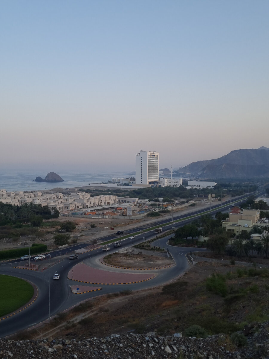 Первый привал, вид с Хаджарских гор