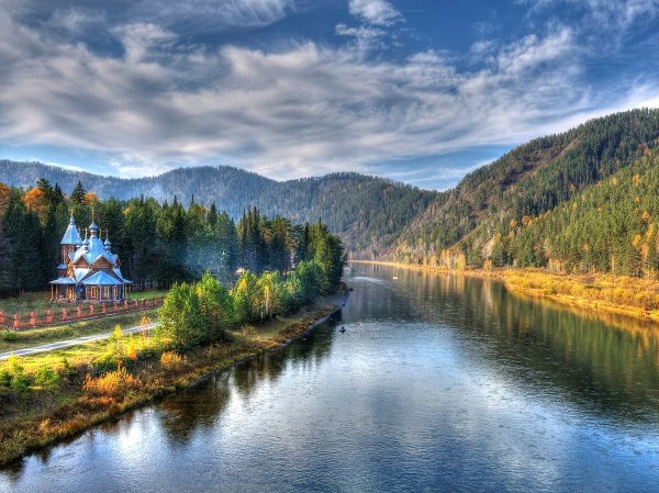 Сибирская природа.