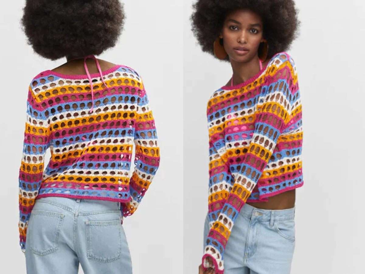 Летний ажур от Mango | Тепло о вязании | Дзен