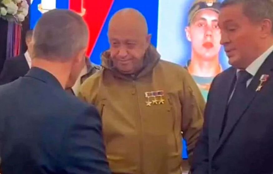    В Петербурге заметили человека, похожего на Евгения Пригожина