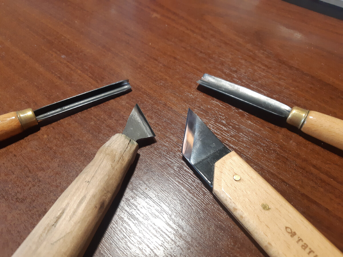 Основные резцы используемые в работе