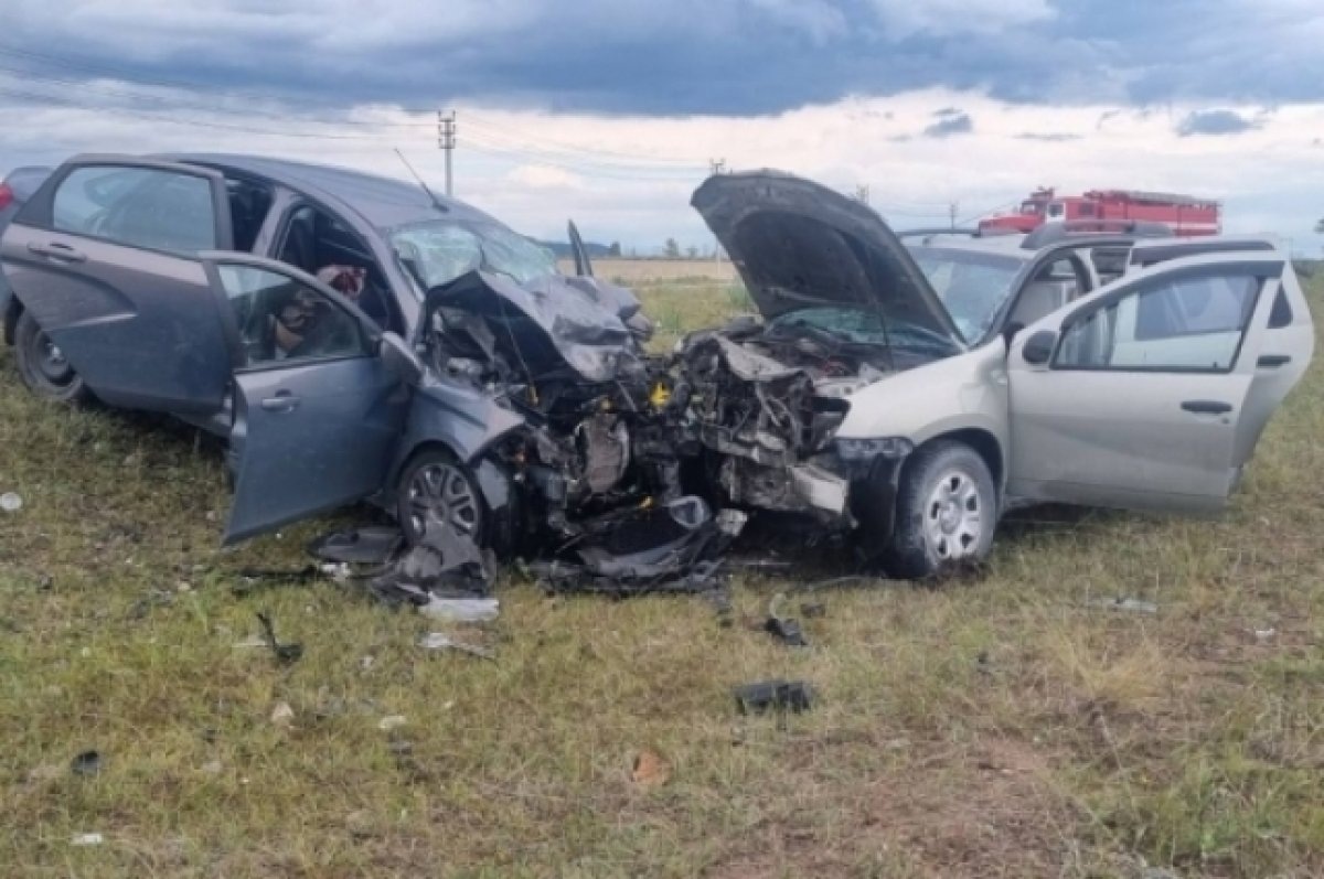    В ДТП погибли трое человек и получил тяжёлую травму ребёнок.