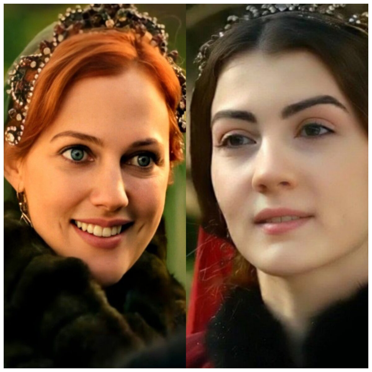 Хюмашах султан и Елена хатун