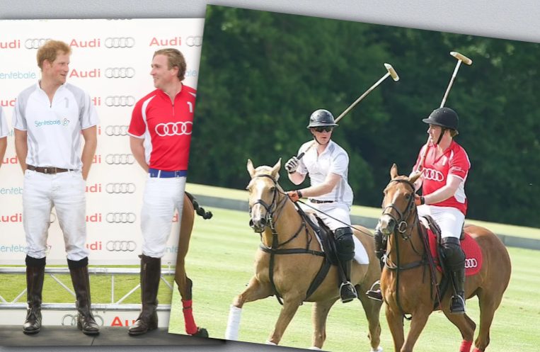 Принц Гарри и Джек Манн