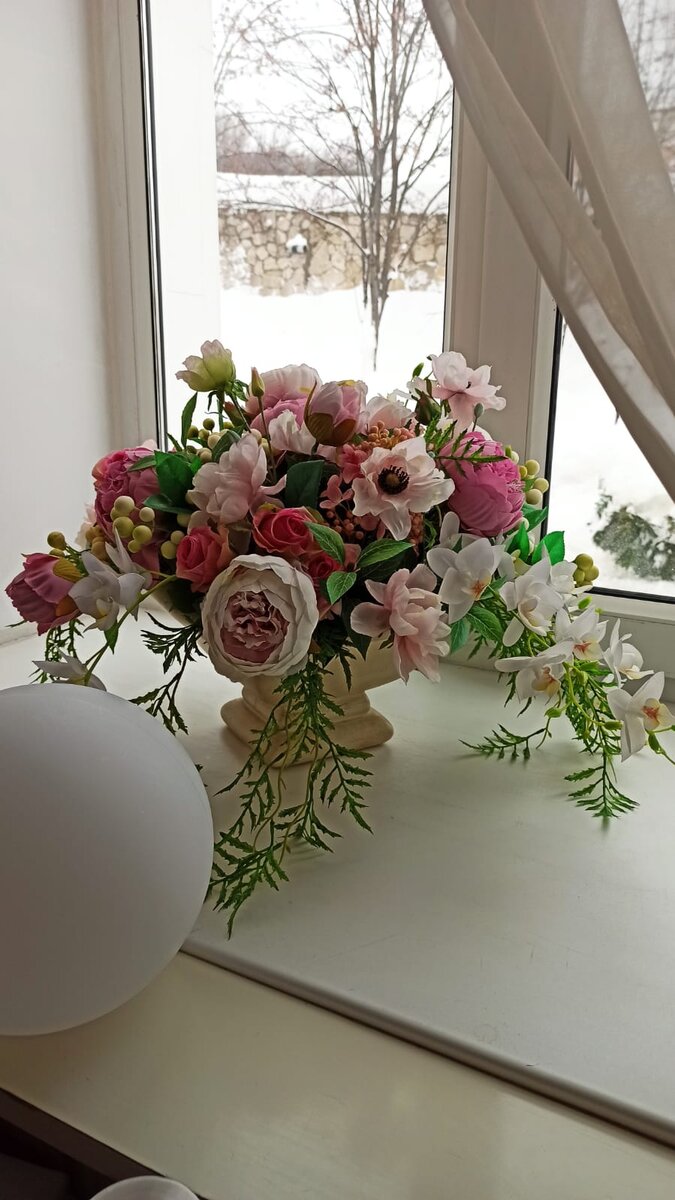 Красивый букет отличный подарок.