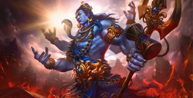 В реальной жизни синий цвет кожи, скорее дисфункция организма, а не мистика