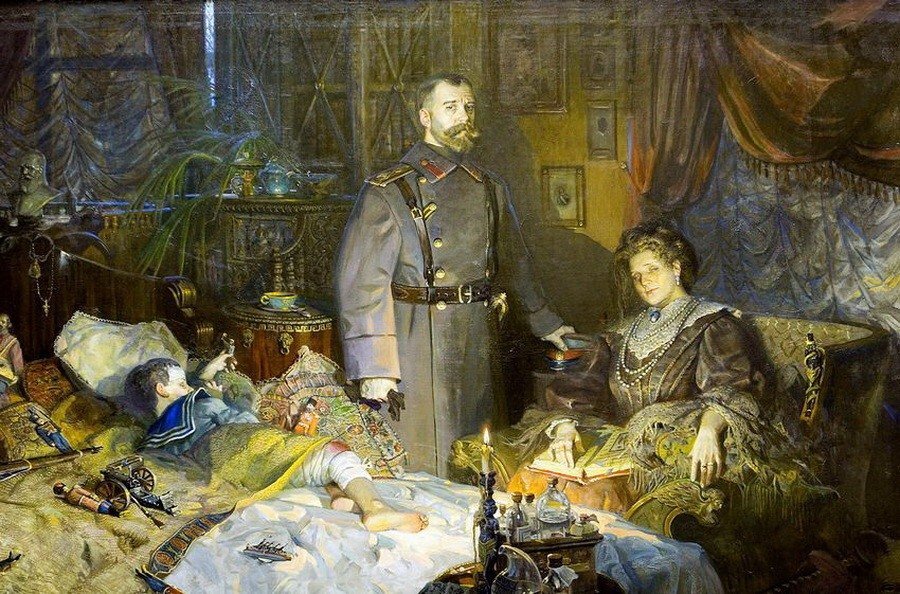 художник Павел Рыженко "Царская Голгофа"