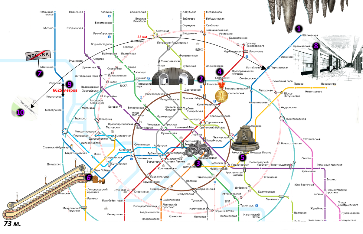 Карта метро москвы лихоборы