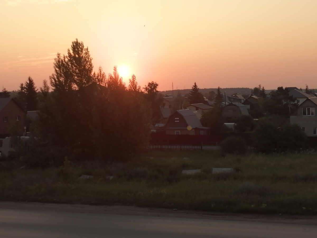 Фото автора. Солнце встаёт 🌞