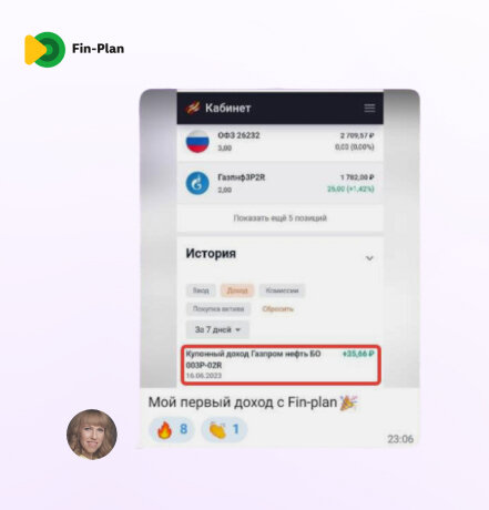 Купон, который был получен на Фабрике