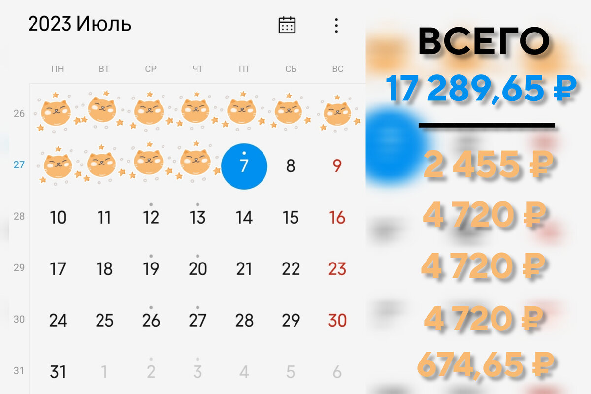 Надеюсь, что мы сэкономим предусмотренные на 7-9 июня 2455 рублей практически полностью 🙌
