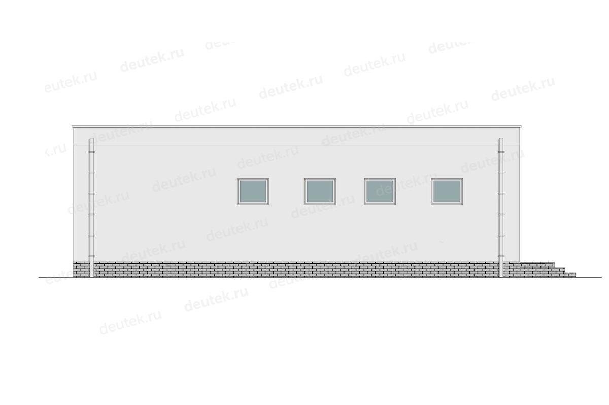 Проект одноэтажного жилого дома 130 м2 | DEUTEK - проектирование домов |  Дзен