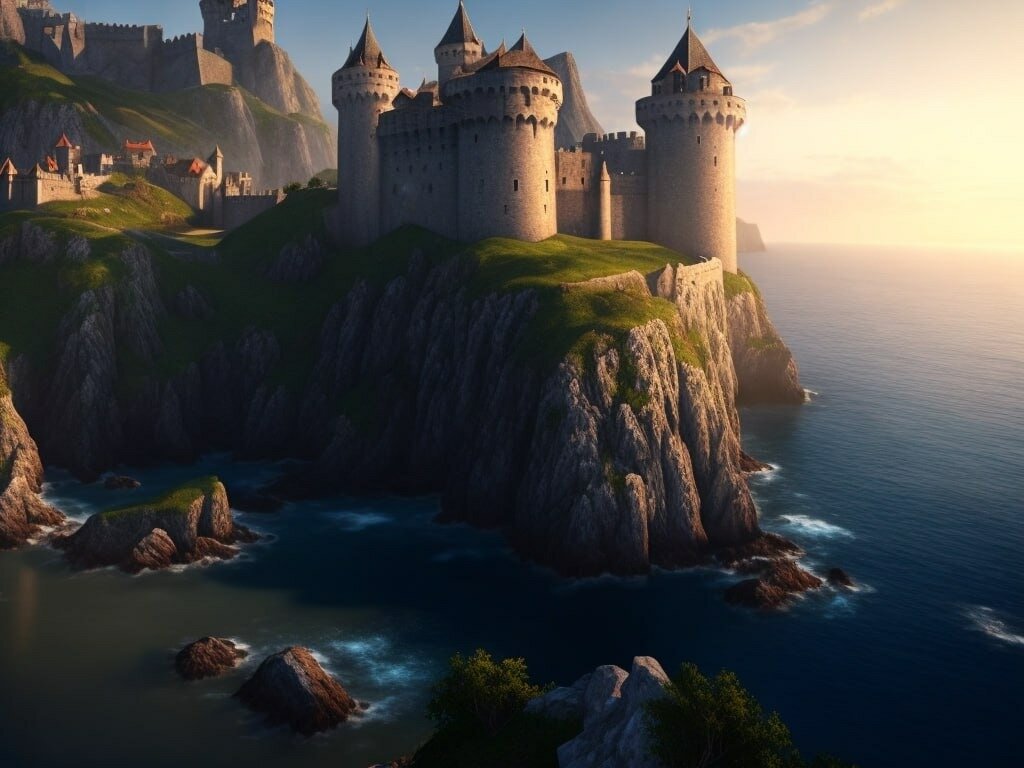 Замок бухты  Поющих  скал