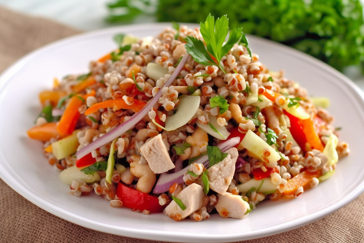 гречневый салат