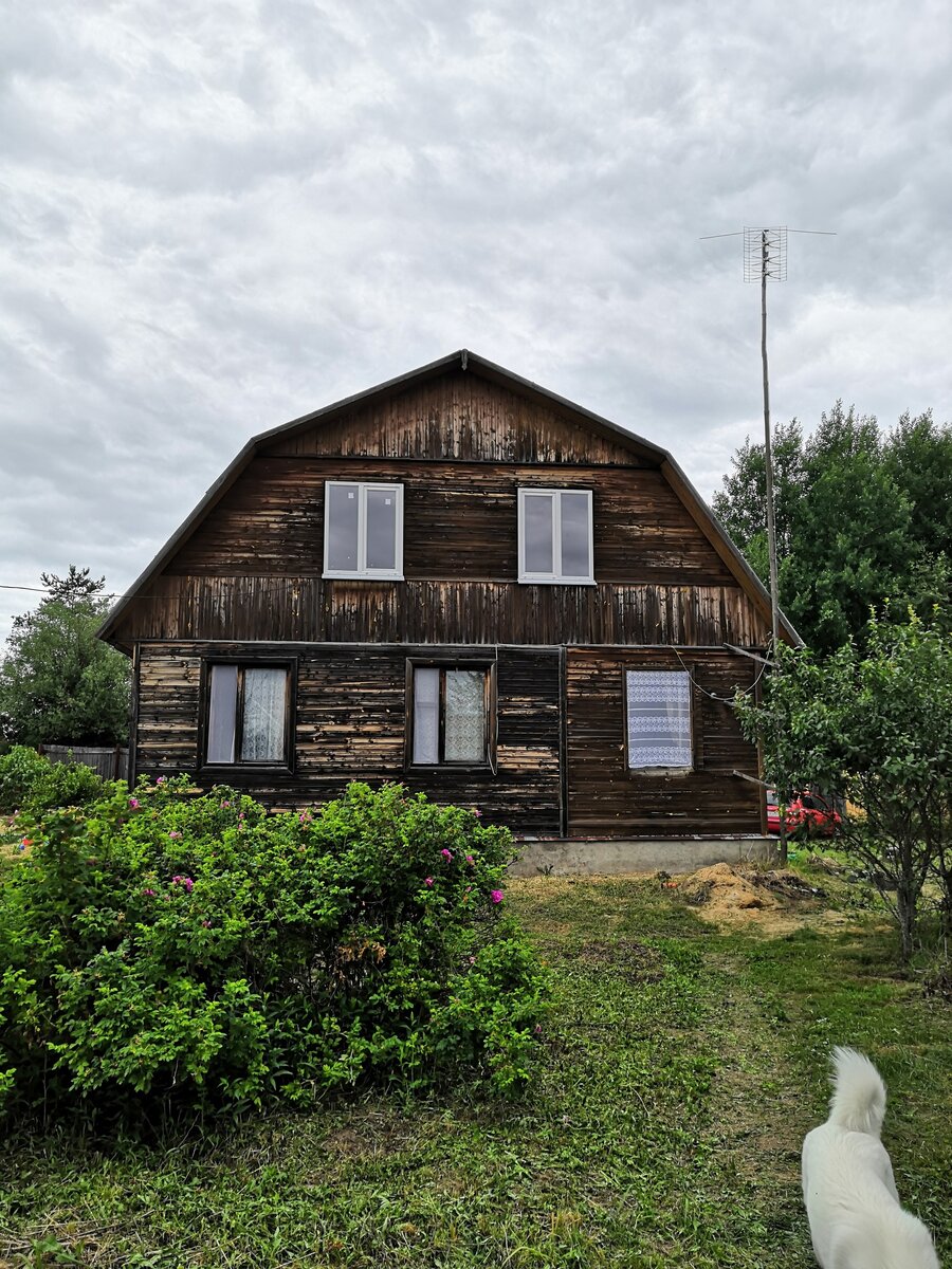 На фото поменяны окна 2 этажа