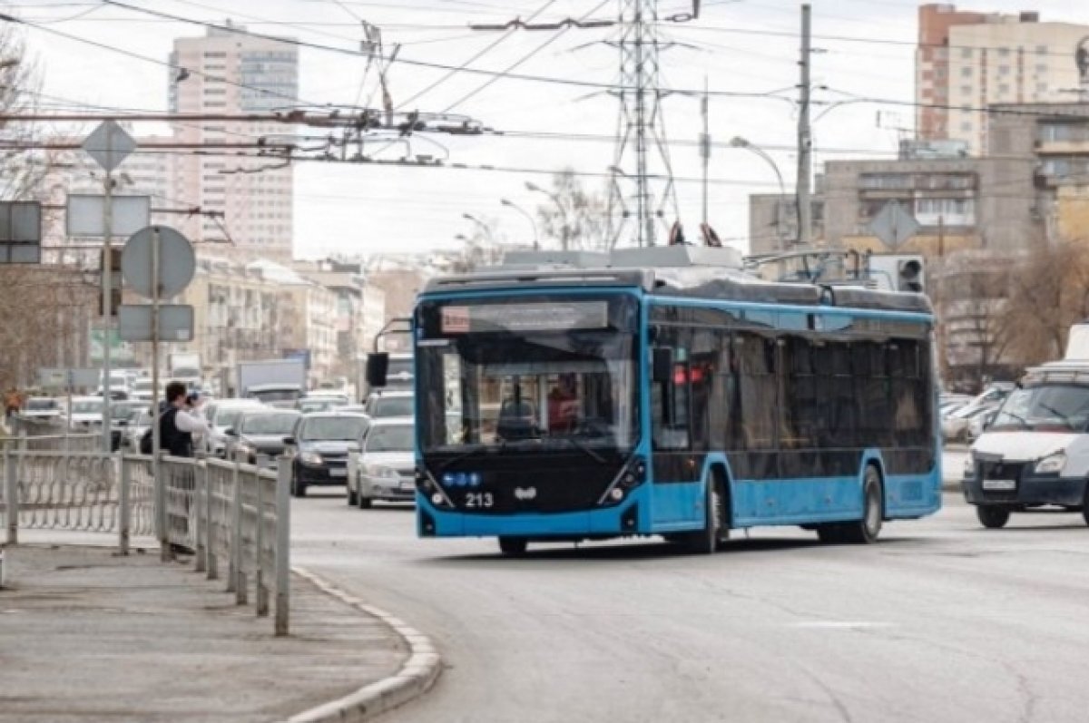    В Екатеринбурге готовятся выйти на маршруты новые троллейбусы