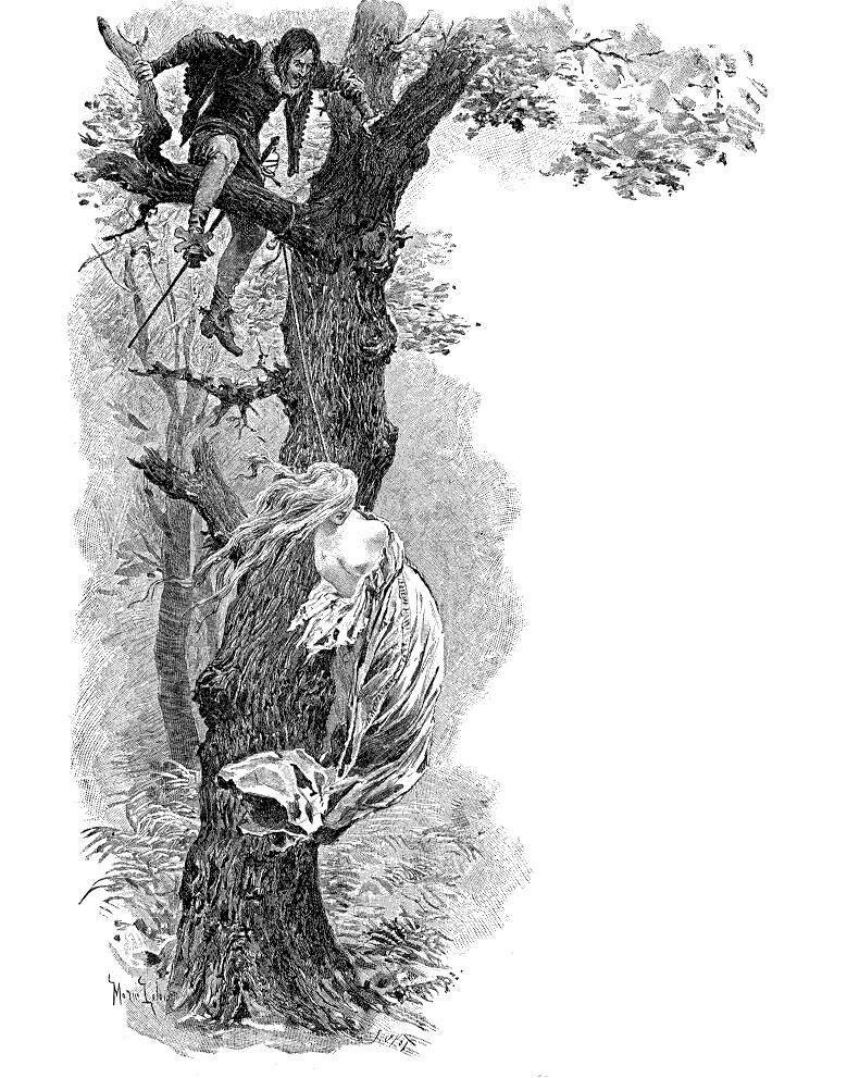 Иллюстрация М. Лелуара к роману "Три мушкетера". Из открытого источника