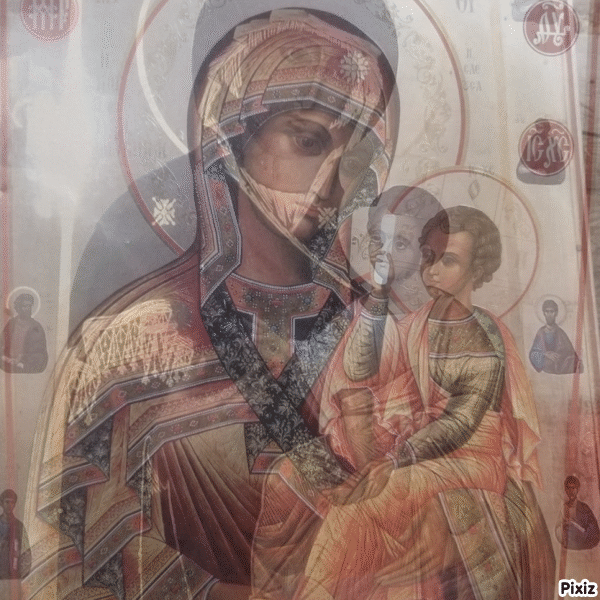Две святыни Шуйская и Иверская, переходящее празднование совершается ежегодно во вторник Светлой седмицы ( первый вторник после Пасхи). ( фото и коллаж автора)