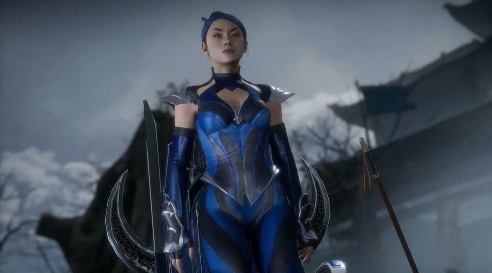     Китана, кадр из игры Mortal Kombat 11 (2019)