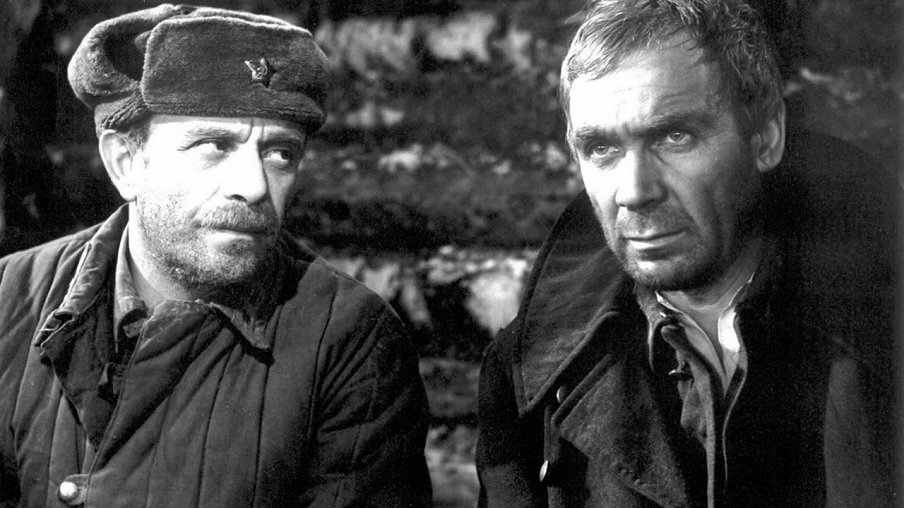 Ролан Быков и Владимир Заманский в фильме "Проверка на дорогах", 1971
