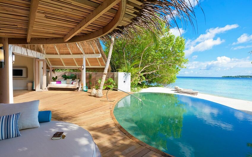 
Пляжная мальдивская вилла