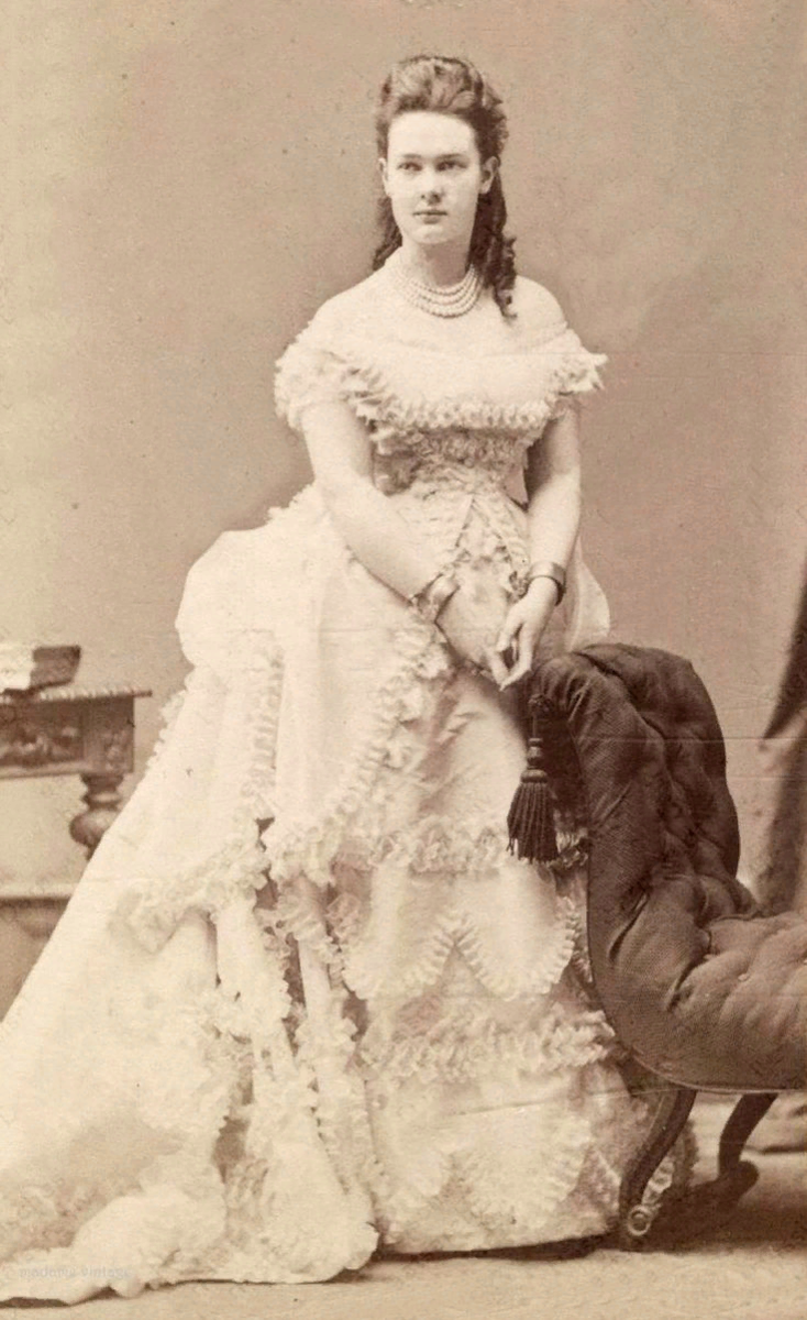 Мария Александрина Элизабета Элеонора, фото до 1875г., из открытых источников