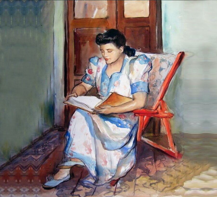 Теодоро Нуньес Урета художник. Женщины Макондо. Де Касо художник. Lonely woman Art in 1930.