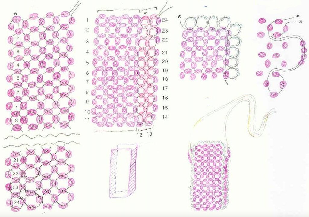 Плетение сумки из бисера. Схемы для бисероплетения. Схема плетения сумки из бусин. Сумочка из бисера схема плетения. Плетение сумок из бусинок.