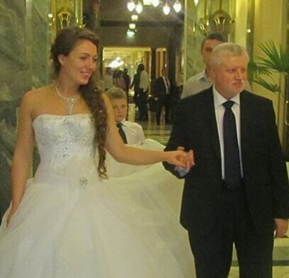 Свадьба Сергея Миронова и Ольги Радиевской.