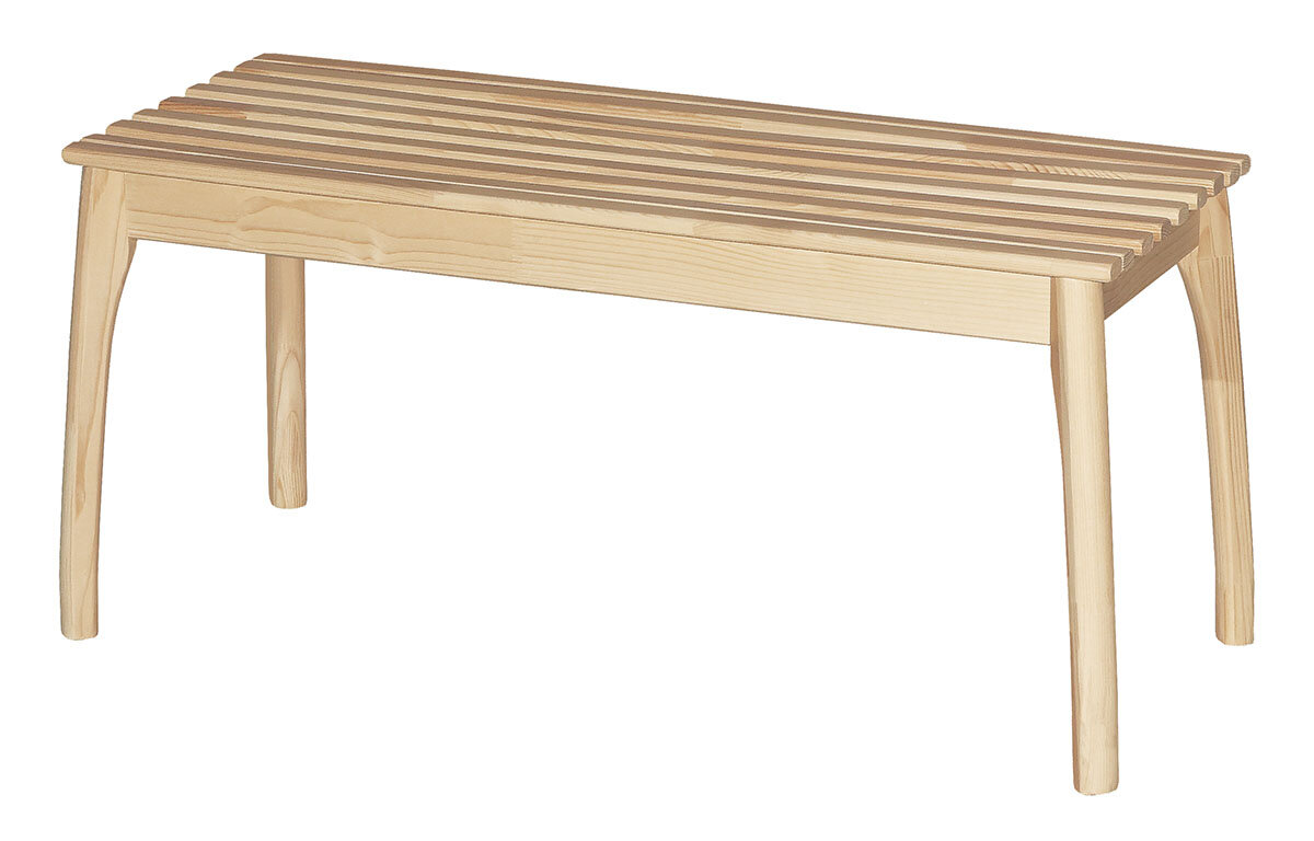 Скамья для прихожей массив