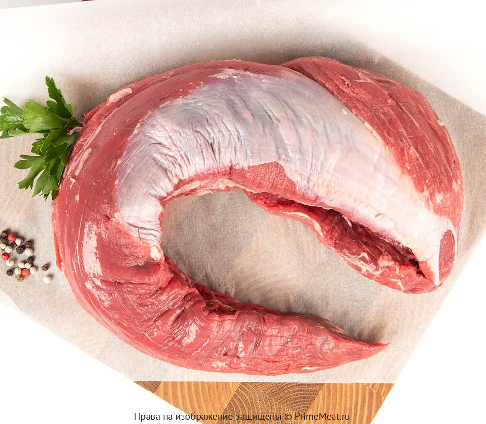 Вырезка говяжья - 2383 руб за 1 кг