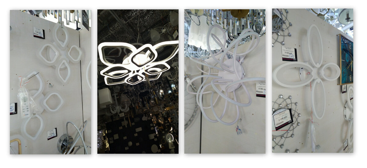 Led люстры с лепестками. Стоимость тех что на фото 3000-4000 р