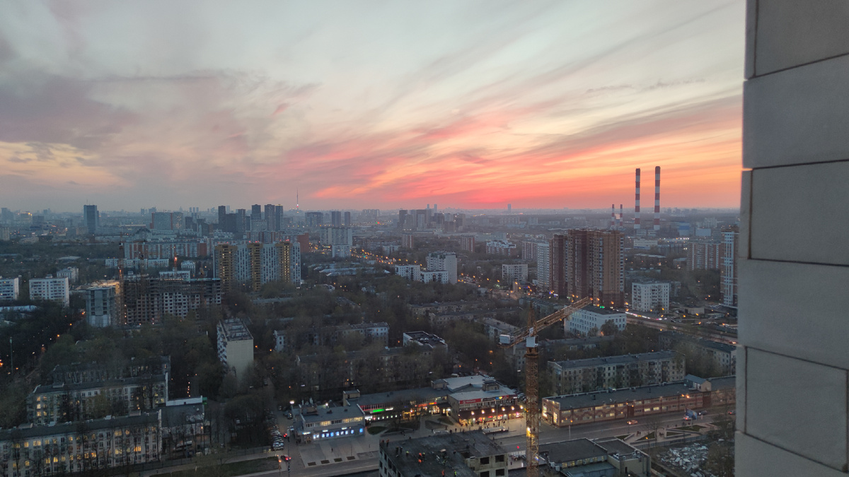 Мой вид из окна, который я очень люблю