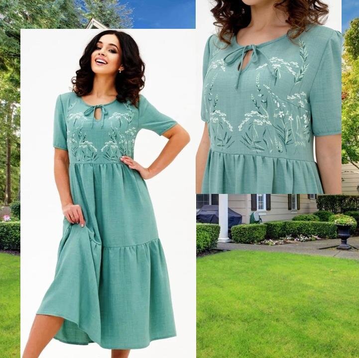 Платья А-силуэта